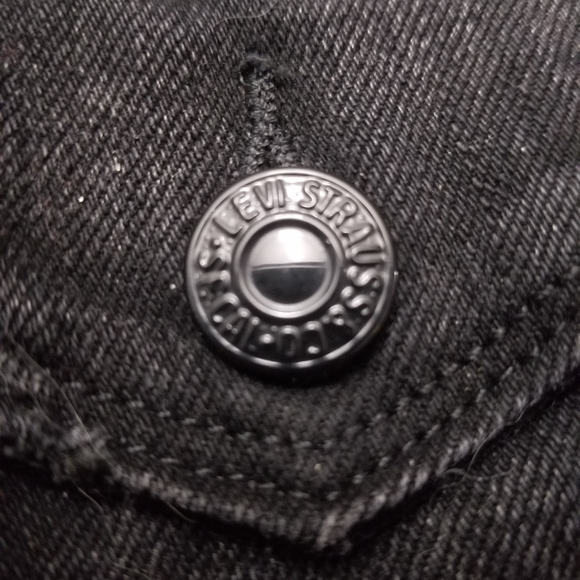 Levi's jean / denim sherpa jacket ꔫ - Picture 6 of 8